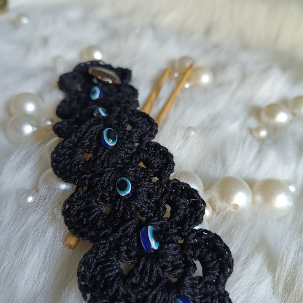 Black Evil Eye Bracelet
