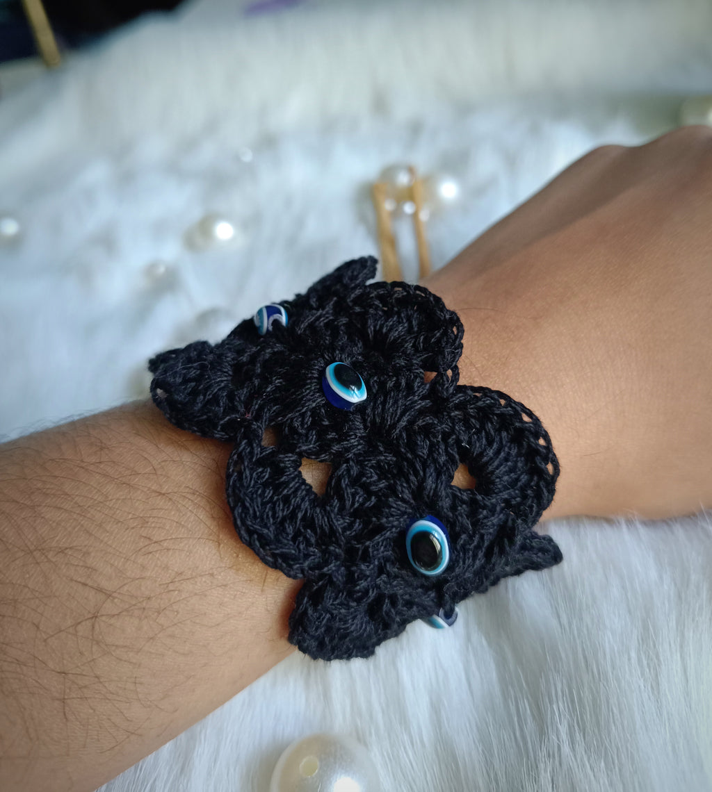 Black Evil Eye Bracelet
