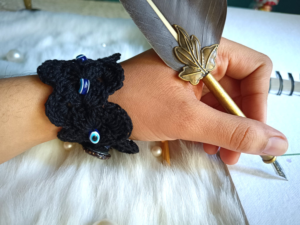 Black Evil Eye Bracelet